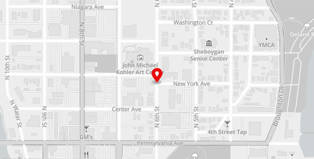 Map of Sheboygan office location